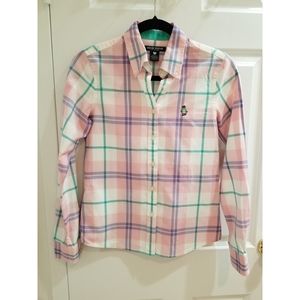 Teenie Weenie Plaid Button Down Shirt